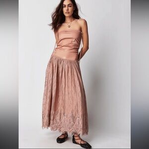 NWT Free People Rosie Plains Convertible Skirt/Dress